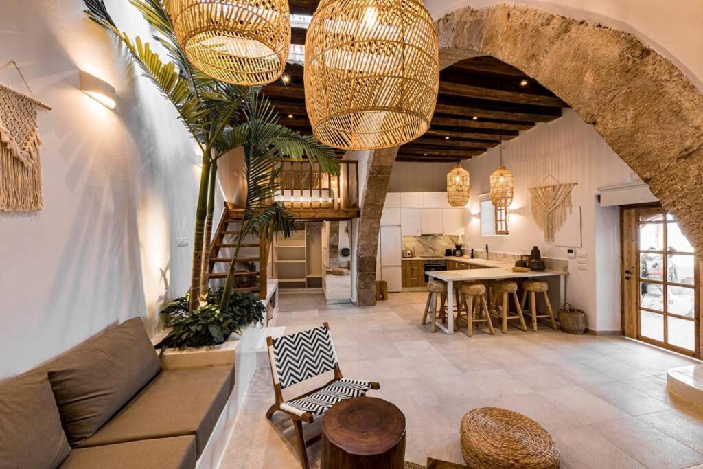 Casacarma I, Privater Pool, Boho-design, Tradition Lachania